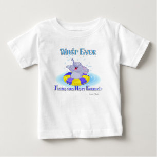 T-shirts O que quer que flutue seu elefante feliz