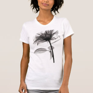 T-shirts O raio X de aumentou