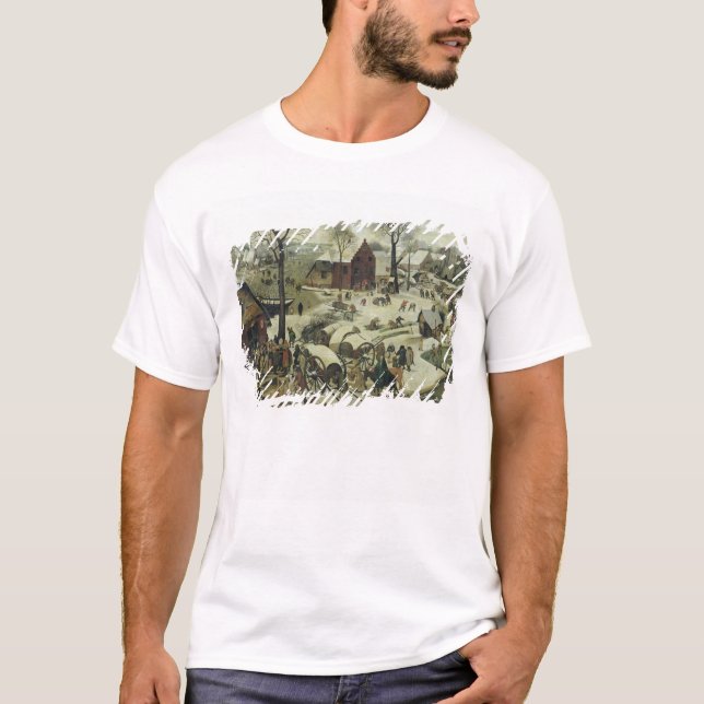 T-shirts O recenseamento em Bethlehem 2 (Frente)
