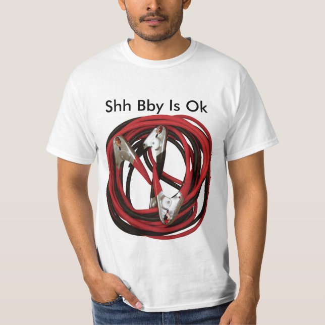 T-shirts o reddit Shh Bby é cabos de ligação em ponte (Frente)