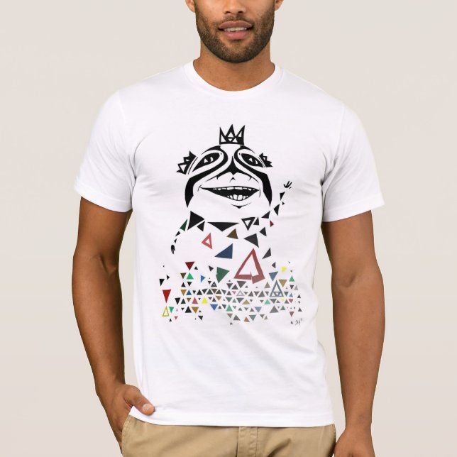 T-shirts O rei do triângulo (Frente)