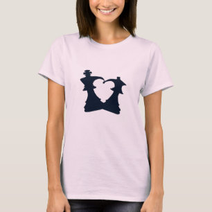 T-shirts O rei e a rainha estão no amor
