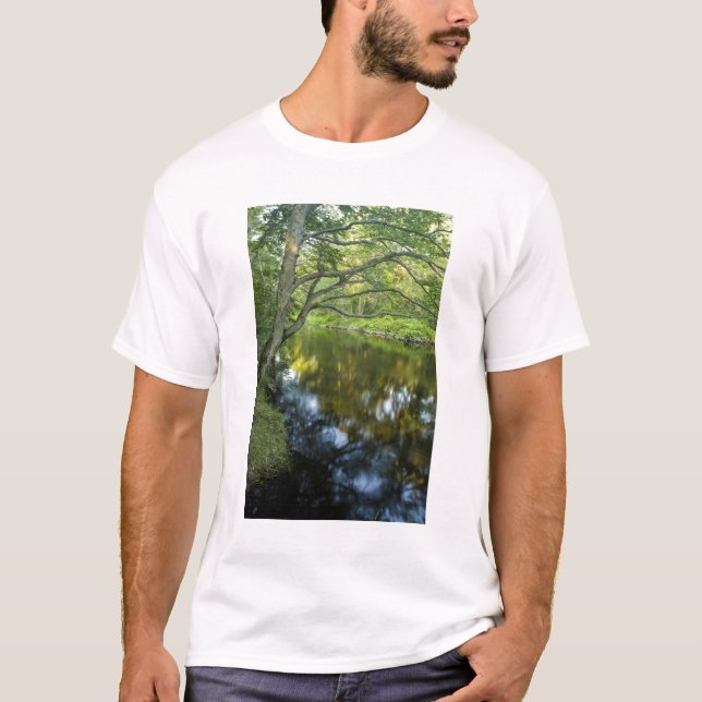 T-shirts O rio Taunton em Bridgewater, (Frente)