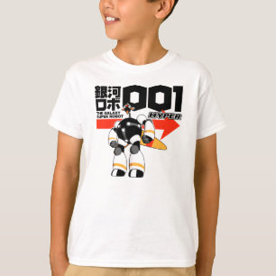 T-shirts O robô super 001 da galáxia Hyper