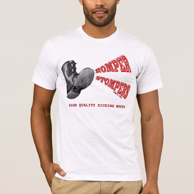 T-shirts O Romper Stompers de Russ grande (Frente)