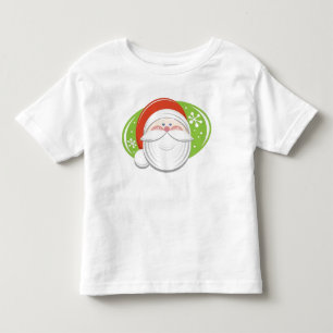 T-shirts O rosto do P�re No�l -