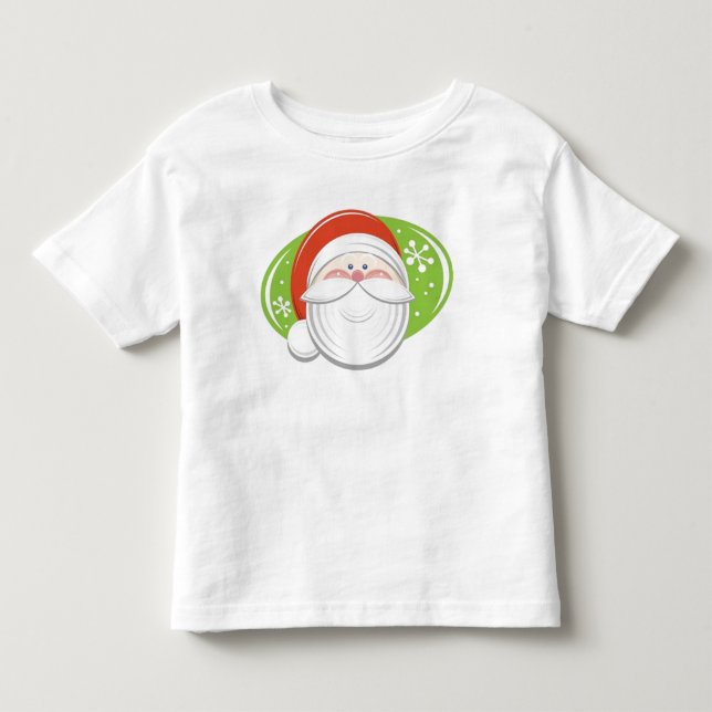 T-shirts O rosto do P�re No�l - (Frente)