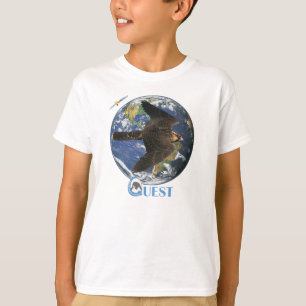 T-shirts O satélite da procura caçoa o T