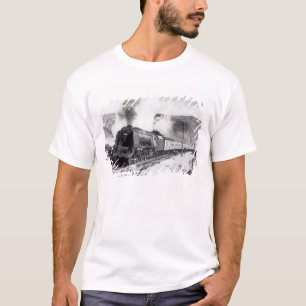T-shirts O Scot real, locomotiva interurbana