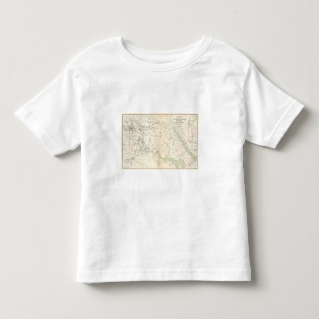 T-shirts O SE Virgínia, Ft Monroe, aproxima-se a Richmond (Frente)