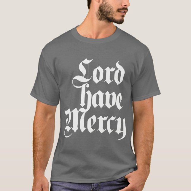 T-shirts O senhor tem o compaixão (Frente)