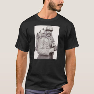 T-shirts O serviço de Poilu na grande guerra