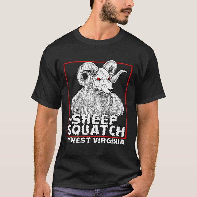 T-shirts O Sheepsquatch (Frente)