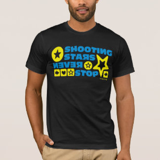 T-SHIRTS O SHOOTING STARS NUNCA PARA