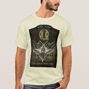 T-shirts O sinal do bar da abelha de rainha