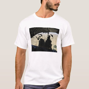 T-shirts O sistema de entrega do recipiente empacota a