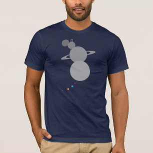 T-shirts O sistema solar