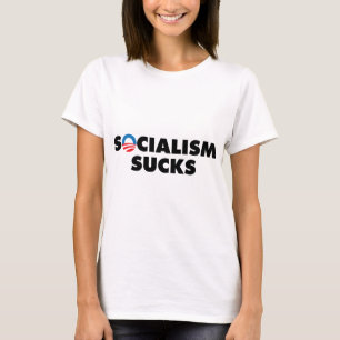 T-shirts O socialismo suga