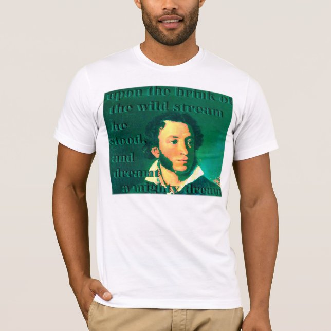 T-shirts O sonho de Pushkin (Frente)