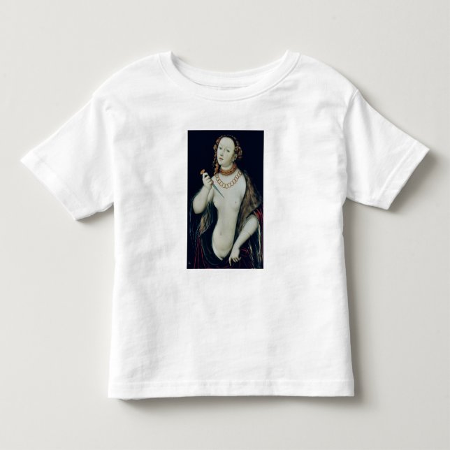 T-shirts O suicídio de Lucretia, 1538 (Frente)