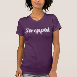 T-shirts O T afligido Streppid das mulheres