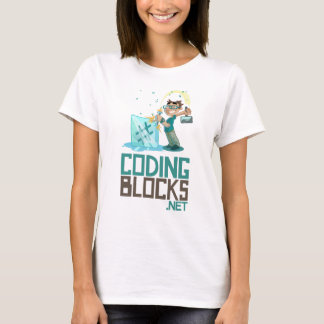T-shirts O T básico das mulheres - a codificação obstrui o