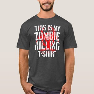 T-shirts O T da matança do zombi