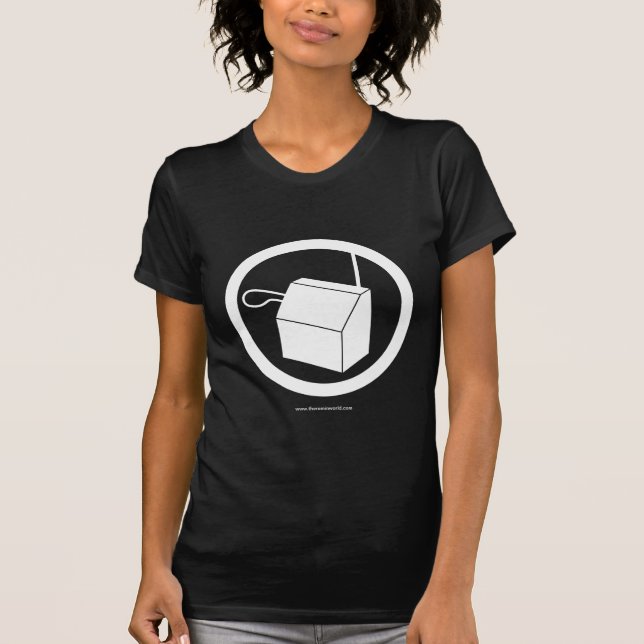 T-shirts O T das mulheres da rocha de Theremin (Frente)