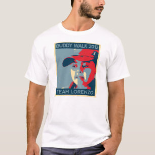 T-shirts O T dos homens de Lorenzo da equipe