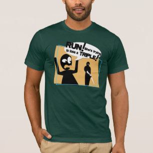 T-shirts "O T dos homens do lance perigoso do rifle"