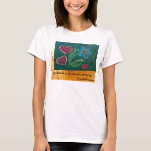 T-shirts O t-shirt/gratitude da mulher