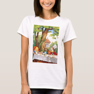 T-SHIRTS O TEA PARTY DO HATTER LOUCO
