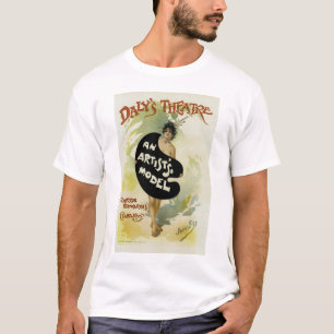 T-shirts O Teatro do Daly - Um Modelo de Artista