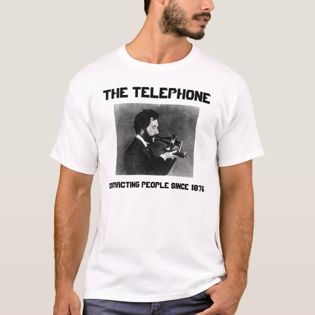 T-shirts O telefone (Frente)