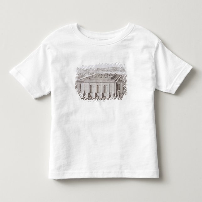 T-shirts O templo de Solomon, Jerusalem, 'de Entwurf ei (Frente)