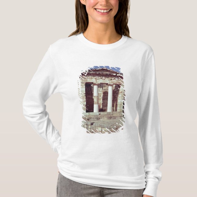 T-shirts O templo dos tesouros dos Athenians (Frente)