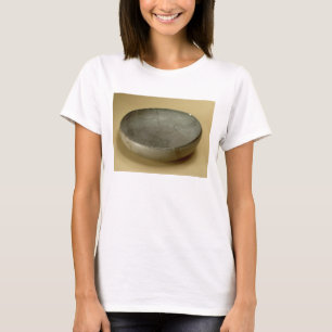 T-shirts O Terracotta pintou mercadorias cinzentos,