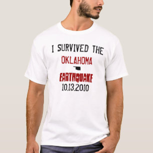 T-shirts O terremoto de Oklahoma