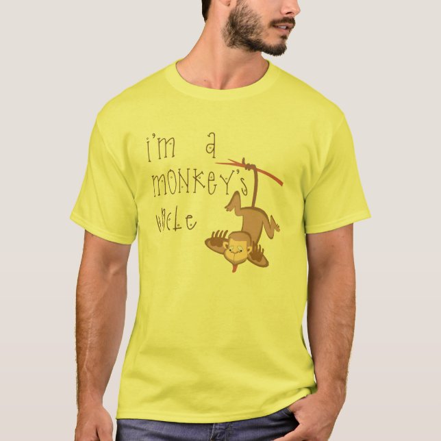 T-shirts O tio do macaco (Frente)