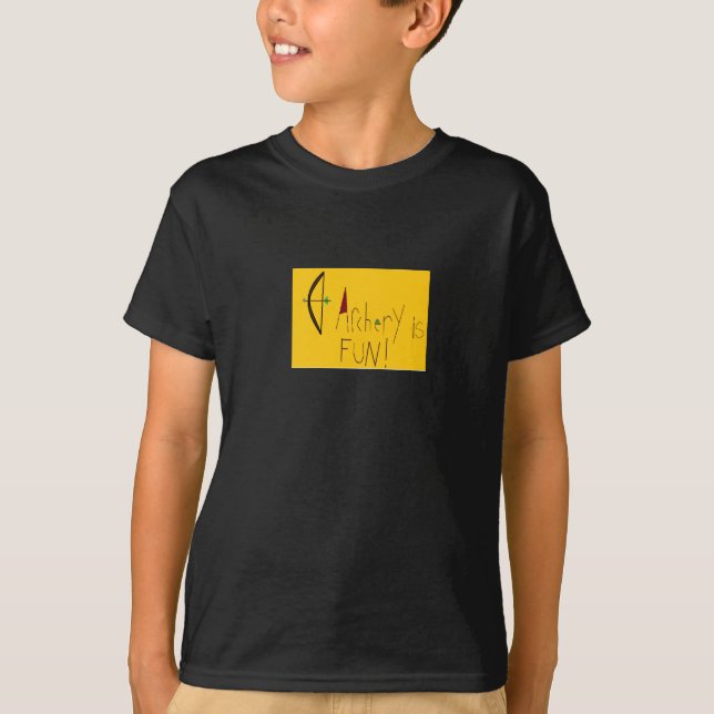 T-shirts O tiro ao arco é divertimento! (Frente)