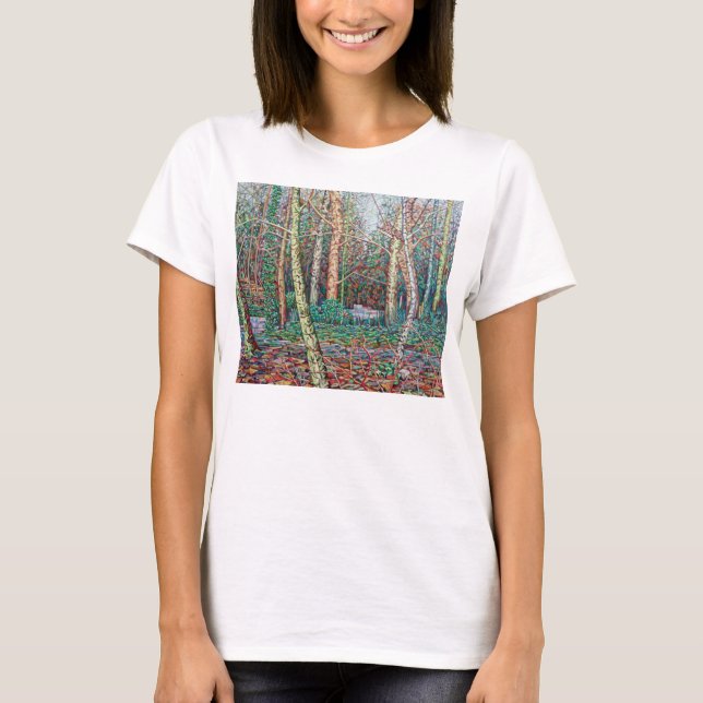 T-shirts O trajeto de janeiro (Frente)