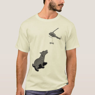 T-shirts O transporte aéreo completo do deleite do cão pelo