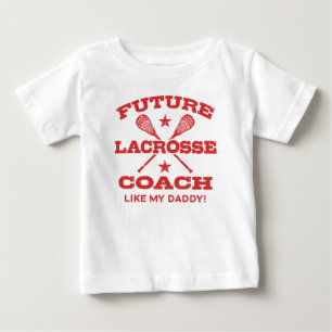 T-shirts O treinador futuro do Lacrosse gosta de meu pai