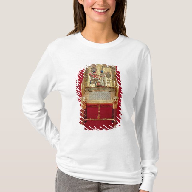 T-shirts O trono, do túmulo de Tutankhamun (Frente)