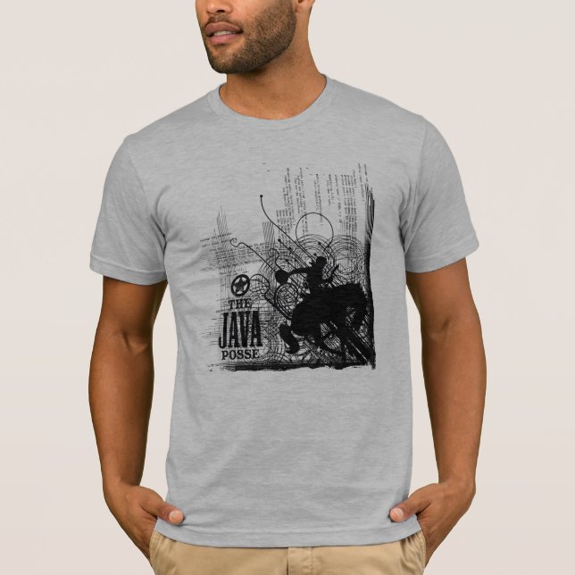 T-shirts O TShirt da legião de Java (Frente)