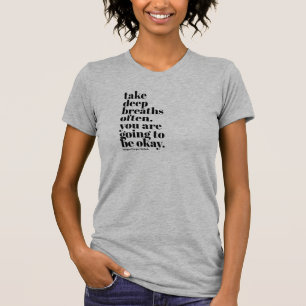 T-shirts O tshirt das mulheres inspiradas das citações