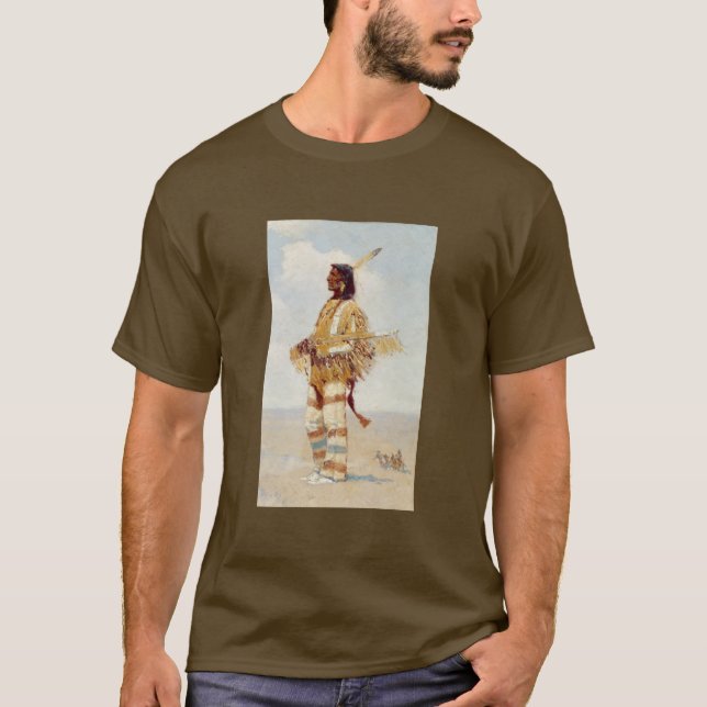 T-shirts O último de seu raça o americano de (Frente)
