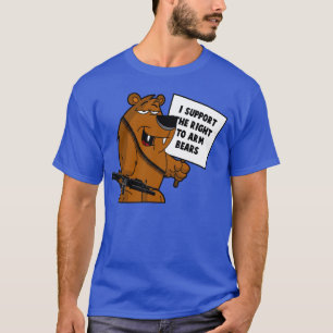 T-shirts O urso arma o urso de urso