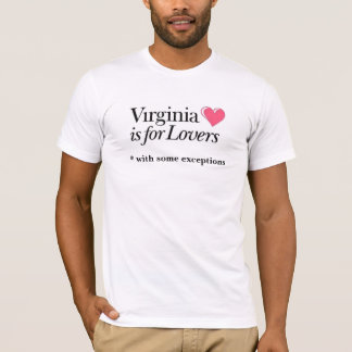 T-shirts O VA é para amantes, * com algumas exceções