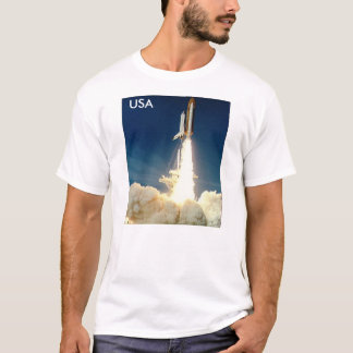 T-shirts O vaivém espacial descola